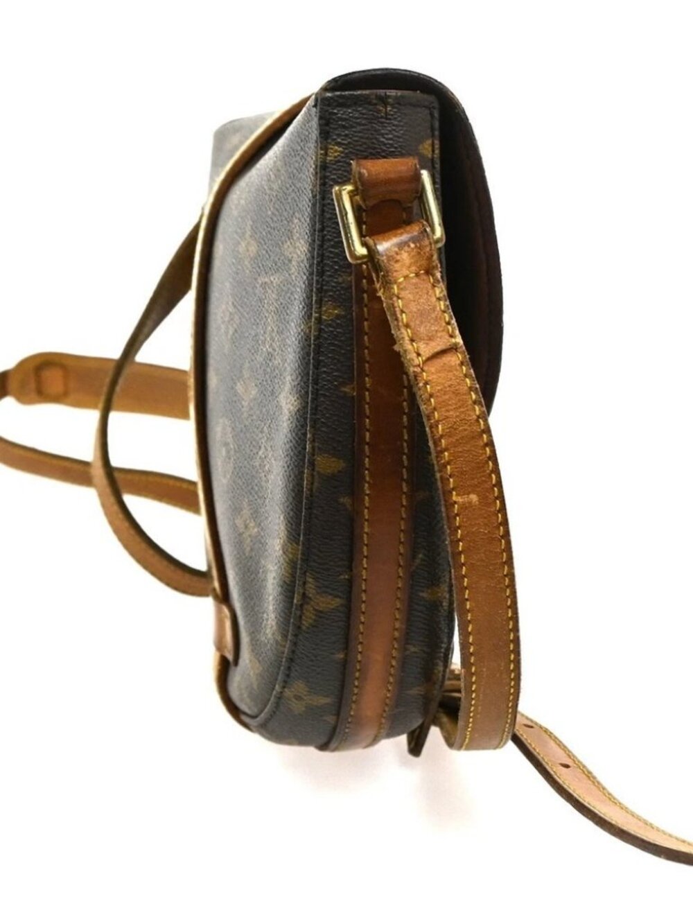 LOUIS VUITTONI Chantilly MM Shoulder Bag Monogram Leather Brown M51233 38YH987 - Picture 4 of 14